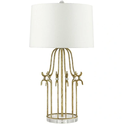 Image of Stella 1 Light Table Lamp Gold, E27