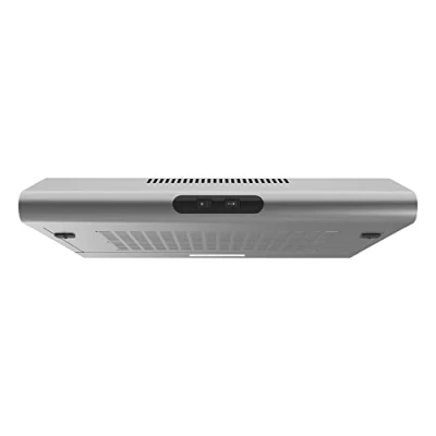 Image of Statesman VH60SS Visor Cooker Hood, 2 Speed Settings, LED Light, Push Button Control, 1.5W Metal and Aluminium Grease Filters, Stainless Steel