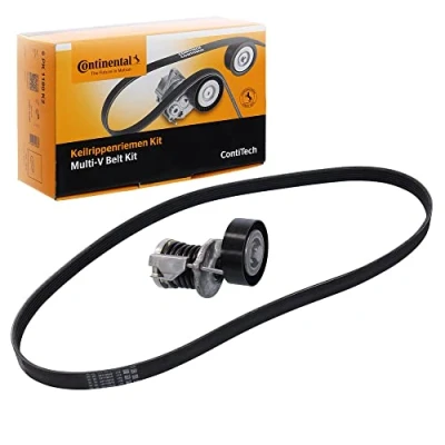 Image of 6PK1180 V ribbed belt set CONTITECH 6PK1180K2 VOLKSWAGEN: Polo IV Hatchback, SKODA: Fabia 2, I Roomster, SEAT: Ibiza 4