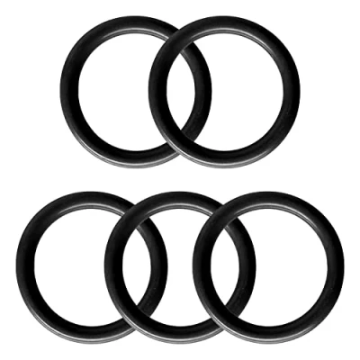 Image of Othmro 10 Pcs Rubber O Rings, Nitrile Washers Seal Rings 45mm OD 37mm ID 4mm Width, Sealing Gasket for Taps, Plumbing