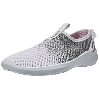 Image of Speedo Women&#039;s Water Shoe Surfknit Pro, White/Grey/Black, 8.5 UK