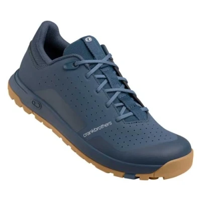 Image of Crankbrothers Unisex Stamp Trail Lace Cycling Shoes, Blue, 11 UK