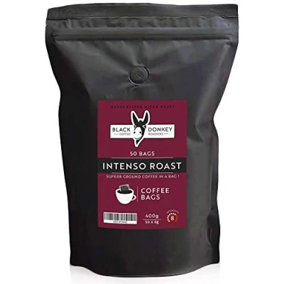 Image of Black Donkey Coffee Roasters 50 Bags Intenso Roast