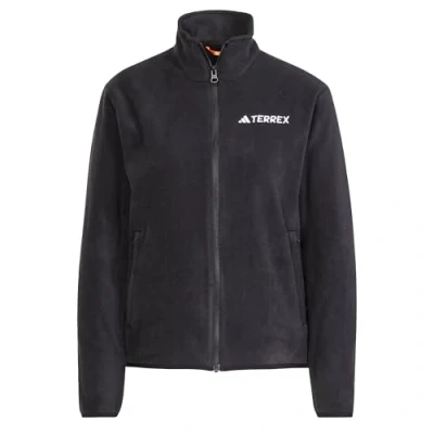 Image of adidas Men&#039;s Terrex Multi Essentials Full Zip Fleece Jacket, black, XXL
