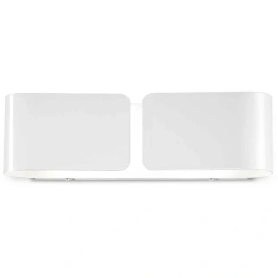 Image of Clip 2 Light Indoor Large Wall White, E27