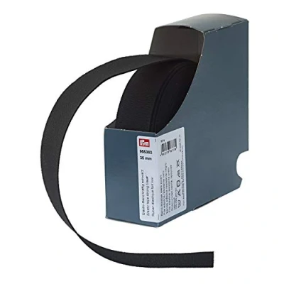 Image of Prym Elastic Band Strong 35 mm Black, 72% Polyester, 28% ED