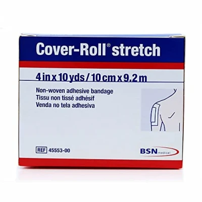 Image of BSN JOBST Cover Roll 4in x 10yds (10cm 9.2m) Stretch Compression Bandage
