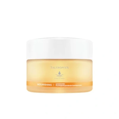 Image of Tautropfen Sea Buckthorn Nourishing Solutions, Moisturizing Facial Cream for Dry Skin, 50 Milliliter