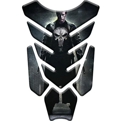Image of Tankpad Motorbike Tank Pad Protector Motorcycle Scratch compatible,Punisher v3,