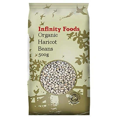 Image of Infinity Foods Organic Haricot Beans 500g