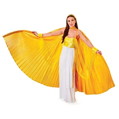 Image of Bristol Novelty BA679 Theatrical Wings, Gold, One Size