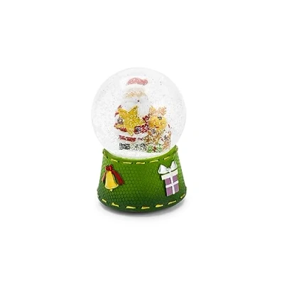 Image of Mousehouse Gifts Fun Musical Christmas Snow Globe for All the Family! (Musical Santa With Star)