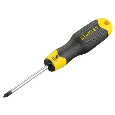 Image of Stanley Cushion Grip Screwdriver Pozidriv Tip PZ1 x 75mm STA064955