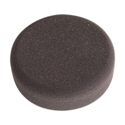 Image of Sealey Buffing &amp; Polishing Foam Head Hook and Loop Ø150 x 50mm Black/Soft