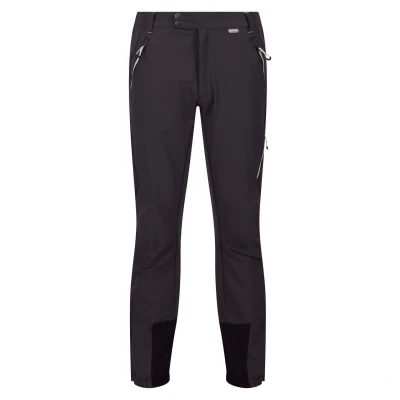 Image of Regatta Mens Mountain Walking Trousers (Ash/Black) Grey Size 40 Regular