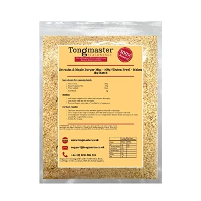 Image of Sriracha &amp; Maple Burger Mix 100g (Gluten Free) Makes 1kg Batch