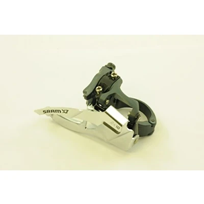 Image of Sram X7. 9 &amp; 10 SPEED COMPATIBLE ROAD RACING BIKE DOUBLE FRONT DERAILLEUR GEAR MECH 34.9mm
