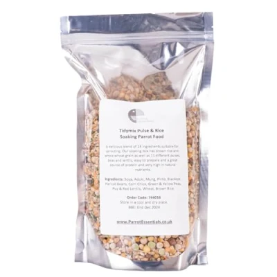 Image of Parrot Essentials Tidymix Minifuctured Pulse &amp; Rice Soaking Premium Food Seed (2Kg)