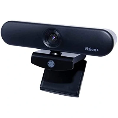 Image of JPL Vision &amp; Voice USB 1080p HD Webcam, ideal for Remote Home Workers, Office Students, Schools or Universities Black