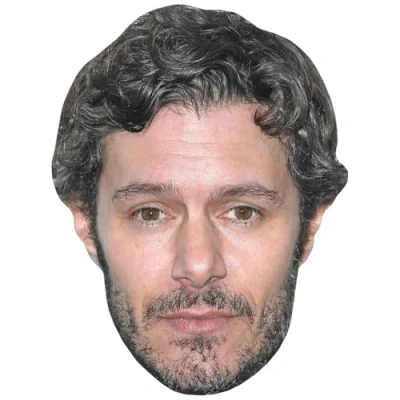 Image of Adam Brody (Curls) Celebrity Mask, Flat Card Face, Fancy Dress Mask