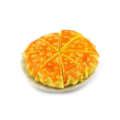 Image of MyTinyWorld Dolls House Miniature Sliced Bramley Apple Pie
