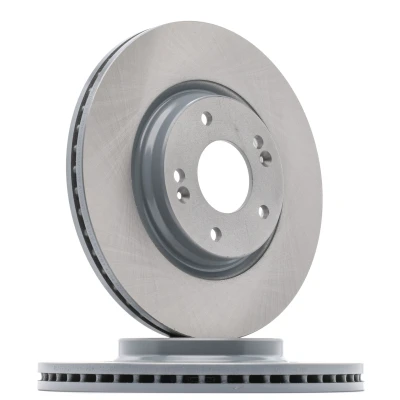 Image of 51712C1000, 51712D7000, 51712J9100, 51712N7050 Brake disc BLUE PRINT ADG043221 Front Axle 305mm 25mm 5 Hole 114mm internally vented Coated
