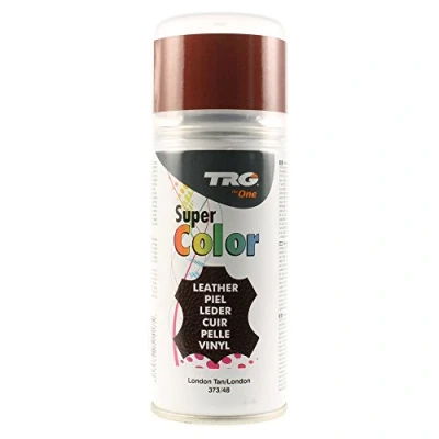 Image of TRG Super Color Spray 150ml Leather, Vinyl &amp; Canvas Dye (London Tan 373)