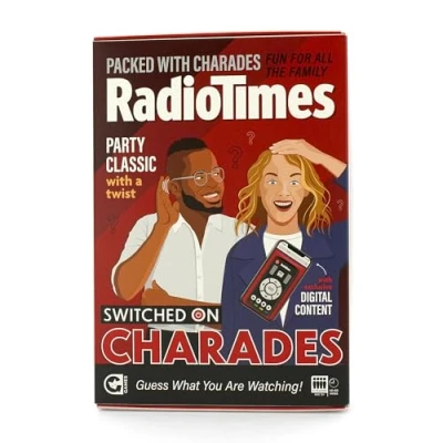 Image of Ginger Fox Radio Times Charades Card Game With A Unique Trivia Twist. For Great Family Party Fun Act Out And Guess Your Teams Mime To Win Points., 0112.1652.71.OCL.OSZ, Multicoloured, One Size