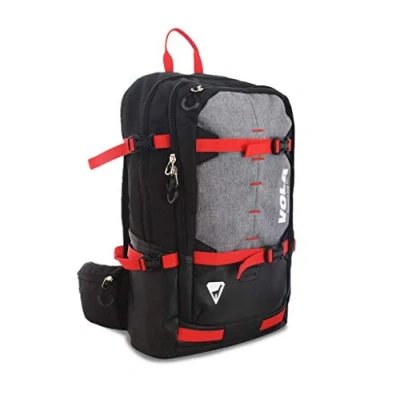 Image of Vola Mountain 152545 Unisex Adult Backpack Black/Grey/Red