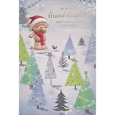 Image of With Love Grand Daughter Have A Brilliant Christmas Card