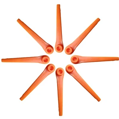 Image of Odashen 50 Pcs Grass Trimmer/Strimmer Plastic Blades for Flymo SimpliTrim Li FLY083 GA400