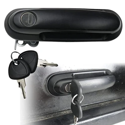 Image of Pick Up Truck Hard Top Canopy Lock Black Tops Fit 2 Keys Handle