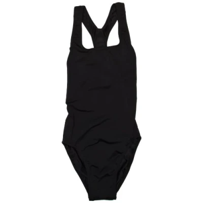Image of Maru Swimwear Girl&#039;s Pacer Rave Back Black, 22 Inch