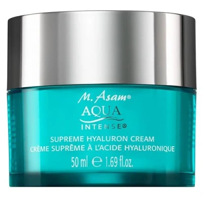 Image of M. Asam Aqua Intense Supreme Hyaluron Creme (1.69 Fl Oz) Face Cream With Hyaluronic Acid, Moisturizer Targets Fine Lines &amp; Wrinkles Provides Moisture, Facial Skin Care For All Types