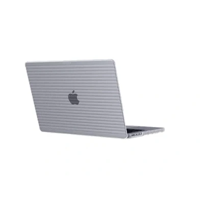 Image of Tech21 Evo Wave case for MacBook Pro 14&quot; (2021 &amp; 2023) Protective Hard Shell Cover Clear