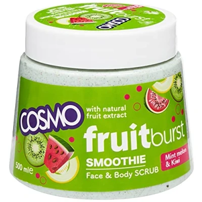 Image of Cosmo Fruitburst Mint Melon And Kiwi Scrub 500ml