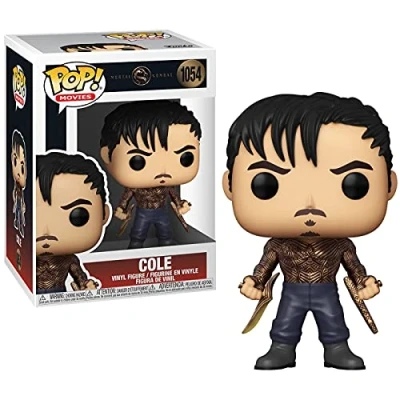 Image of Funko POP! Mortal Kombat Cole Collectable Vinyl Figure For Display Gift Idea Official Merchandise Toys Kids &amp; Adults Games Fans Model Collectors