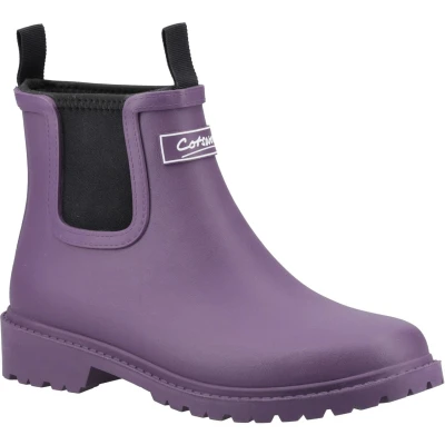 Image of Cotswold Barton Wellington Shoe Purple Size 7 Female