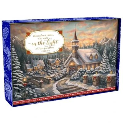 Image of DaySpring Thomas Kinkade Walk in the Light 18 Christmas Boxed Cards