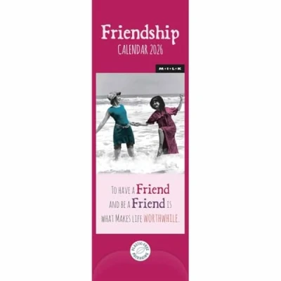 Image of MILK, Friendship Slim Calendar 2026