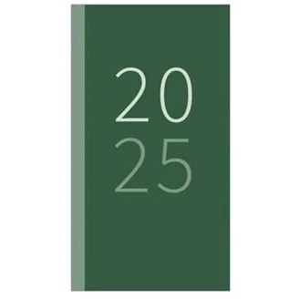 Image of 2025 Slim Week To View Diary foil fleck with elastic Stylish