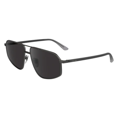 Image of Calvin Klein Sunglasses, Size: 59, Matte dark gunmetal
