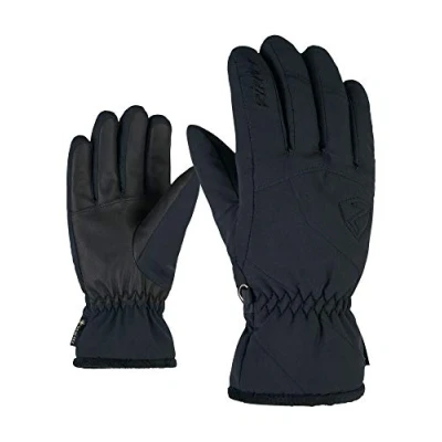Image of Ziener Gloves Karri Women&#039;s Gore Tex Ski Gloves, womens, 801162, Light melange, 8