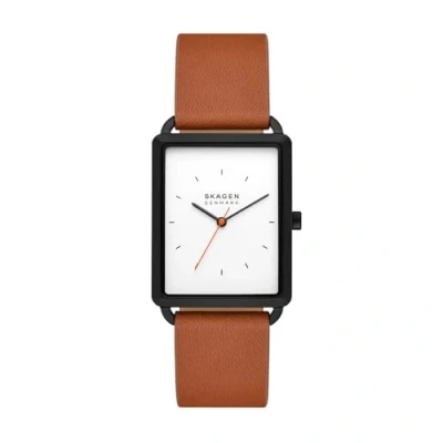 Image of Skagen Hagen Watch, Men&#039;s, Size: One Size, Black