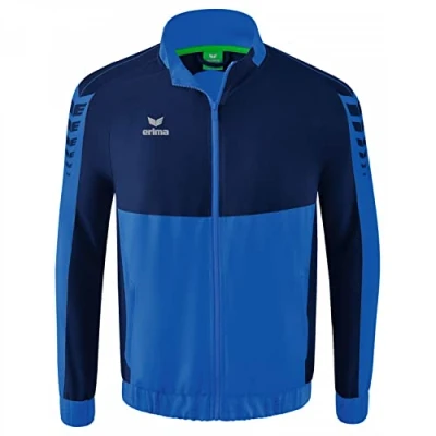 Image of Erima Men&#039;s Six Wings Presentation Jacket, New Royal/New Navy, S