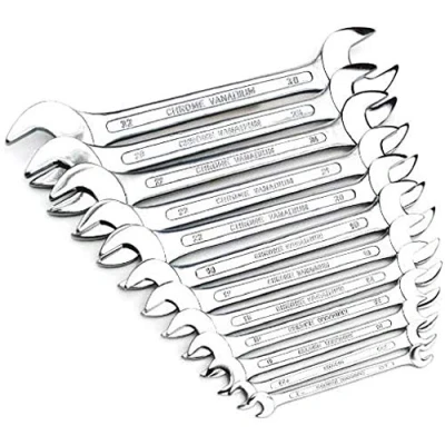 Image of Brueder Mannesmann Tools M 110 12 Socket Ring Spanner Set Part