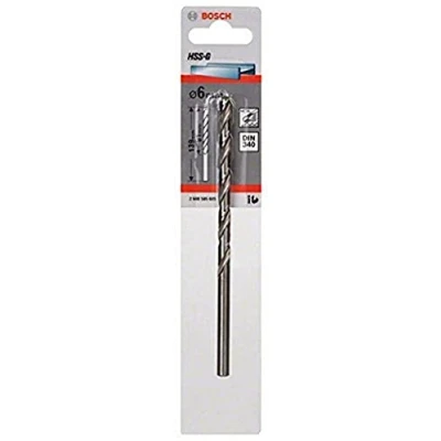Image of Bosch Professional 1x HSS G Metal Drill Bit (for metal, Ø 6 mm, Robust Line, Accessory Driver)