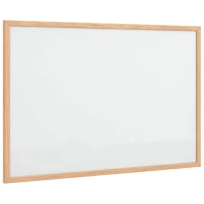 Image of vidaxl Magnetic whiteboard 60x40 cm with Pine Wood Frame Versatile Dry Erase Board for Home/Office
