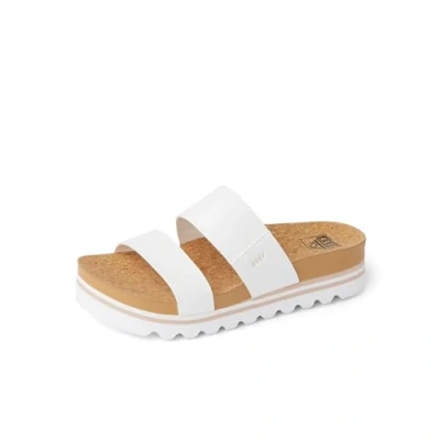 Image of Reef Women&#039;s Cushion Bounce Vista Hi Slide Sandal, Cloud, 6 UK