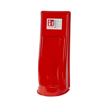 Image of Firechief TPS1 Single Vacuum Formed Extinguisher Stand, Red